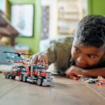Camioneta-platforma cu elicopter Creator 3-in-1 LEGO 31146 — изображение 6