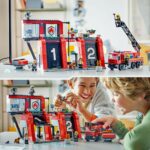 Statie si camion de pompieri City LEGO 60414 - imagine 5