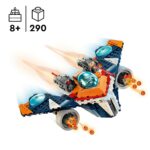 Avionul de lupta al lui Rocket vs Ronan Marvel LEGO 76278 - imagine 2