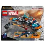 Avionul de lupta al lui Rocket vs Ronan Marvel LEGO 76278 - imagine 6