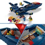Avionul X-Jet al X-Men Marvel LEGO 76281 - imagine 3