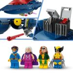 Avionul X-Jet al X-Men Marvel LEGO 76281 - imagine 4
