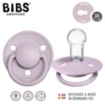 Suzeta din silicon Bibs De Lux (0-36 luni) culoarea Dusty Lilac , buc