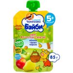 Piure Salata Fructe, Mar, Para, Piersica (5 luni) 85g CHERNOGOLOVKA