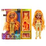 Papusa Meena Fleur Rainbow High S4 cu accesorii
