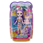 Papusa Enchantimals Unicorn cu animale de companie MATTEL