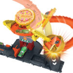 Set de joc Hot Wheels Pizza Slam Cobra Atac MATTEL - imagine 2