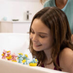 Bomba de baie parfumata cu figurina hipopotam surpriza in interior, Inkee - imagine 5