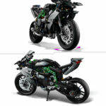 Motocicleta Kawasaki Ninja H2R Technic LEGO 42170 - imagine 4