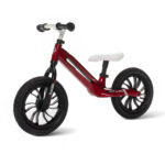 Bicicleta fara pedale Racer cu roti gonflabile rosu /alb Qplay