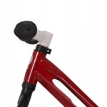 Bicicleta fara pedale Racer cu roti gonflabile rosu /alb Qplay - imagine 4
