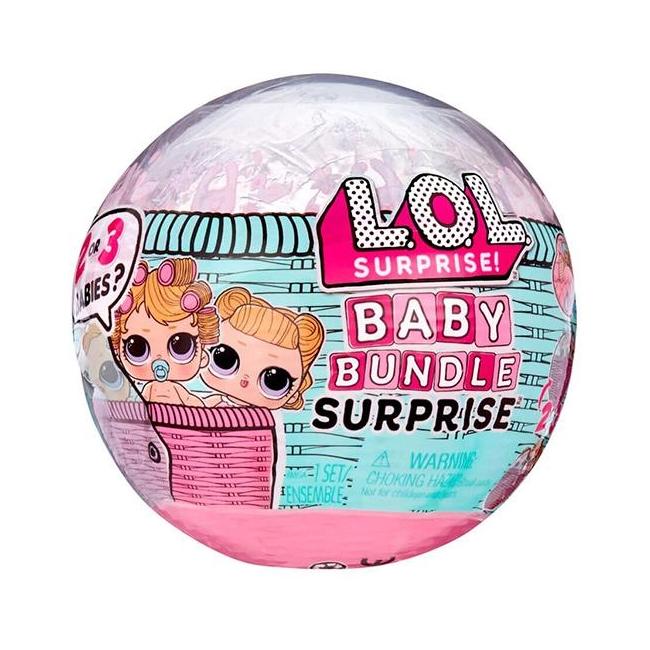 Set cu 2 3 papusi bebelusi L.O.L. SURPRISE seria Baby Bundle Surprise Toys Toys