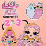 Set cu 2/3 papusi bebelusi L.O.L. SURPRISE! seria Baby Bundle Surprise - imagine 6