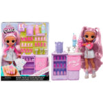 Set de joaca cu papusa seria O.M.G Sweet Nails – Kitty K Cafe L.O.L. Surprise MGA