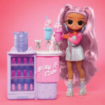 Set de joaca cu papusa seria O.M.G Sweet Nails – Kitty K Cafe L.O.L. Surprise MGA - imagine 2