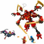Robotul ninja catarator al lui Kai NINJAGO® LEGO 71812 - imagine 2