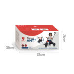 Tricicleta pliabila cu maner Ant + (gri) Qplay - imagine 5