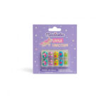Set 10 unghii false Little Unicorn cu adeziv Press-On, pentru fetite, Martinelia - imagine 3