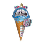 Figurina surpriza Unicorn Teenies cu aripi si accesorii, Unicones - imagine 4