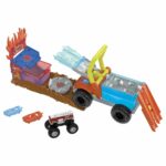 Set de joc Pista Monster Trucks Arena Schimbarea culorii Hot Wheels MATTEL