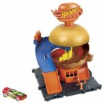 Set de joc Pista Hot Wheels City Burger Drive MATTEL - imagine 2
