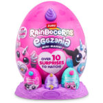 Ou cu jucarie moale Eggzania Rainbocorns ZURU - imagine 2