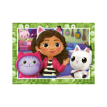 Puzzle Gabby`s Dollhouse 4 In A Box RAVENSBURGER - imagine 2