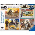 Puzzle Mandalorian 4 x 100 RAVENSBURGER