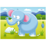 Puzzle primul meu puzzle On Safari RAVENSBURGER - imagine 3