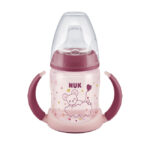 Sticluta de noapte cu minere si adaptor 6-18luni,150ml Nuk - imagine 2