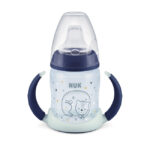 Sticluta de noapte cu minere si adaptor 6-18luni,150ml Nuk - imagine 3