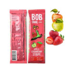 Dulciuri naturale de mere si capsune stripes BOB SNAIL 14g — изображение 2