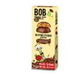 Dulciuri naturale mere-pere in ciocolata belgiana cu lapte 30g BOB SNAIL