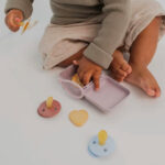 Cutie pentru suzeta culoarea Cloud Bibs - imagine 5