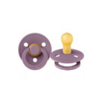 Suzete din latex Bibs Colour (0-6 luni) culoarea Mauve Bibs