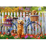 Puzzle Aventurile cu caini, 500 piese Trefl - imagine 2