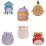 Jucarie de plus 19 cm W14A in asort. SQUISHMALLOWS JAZWARES