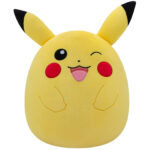 Jucarie de plus Winking Pikachu, 35 cm W3 SQUISHMALLOWS JAZWARES