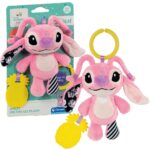 Jucarie pentru carucior Angel On The Go Plush Stitch CLEMENTONI