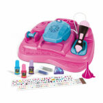 Set Unghii cu sclipici Nail Art Studio CLEMENTONI - imagine 2