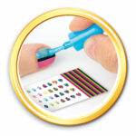 Set Unghii cu sclipici Nail Art Studio CLEMENTONI - imagine 4