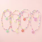 Set bratara si colier Love  and  peace Precious NICE - imagine 2