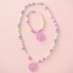 Set bratara si colier Love  and  peace Precious NICE - imagine 3