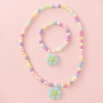 Set bratara si colier Love  and  peace Precious NICE - imagine 6