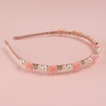 Cerc pentru par Rose bouquet Precious NICE - imagine 2