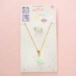 Set Lantisor si inel in Delicate rose bijoux asort. Precious NICE - imagine 4