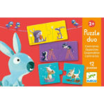Jucarii Educative Puzzle duo Antonime Djeco - imagine 2
