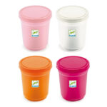 Plastilina 4 Culori (orange,roz pal,roz inchis,alb) Djeco — изображение 2