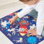 Puzzle racheta 54 piese Janod - imagine 3