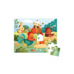Puzzle Bine ati venit in curtea animalelor 20 piese Janod - imagine 2